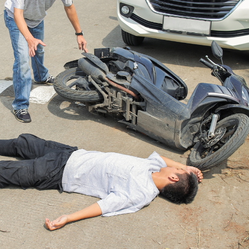 accidente de motocicleta en Fort Worth