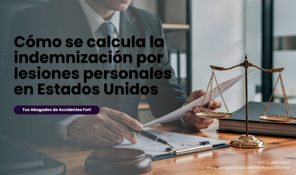 cómo calcular compensación por lesiones personales