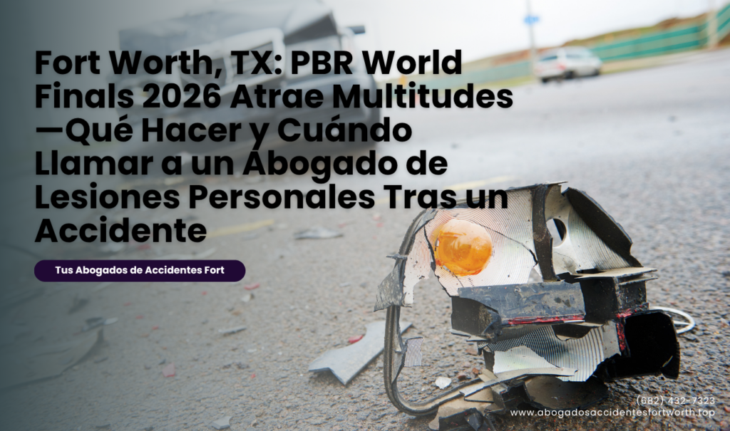 Abogado de Lesiones Personales Tras un Accidente