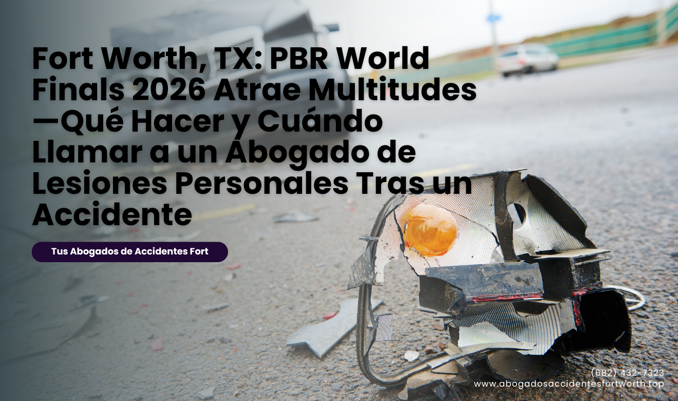Abogado de Lesiones Personales Tras un Accidente